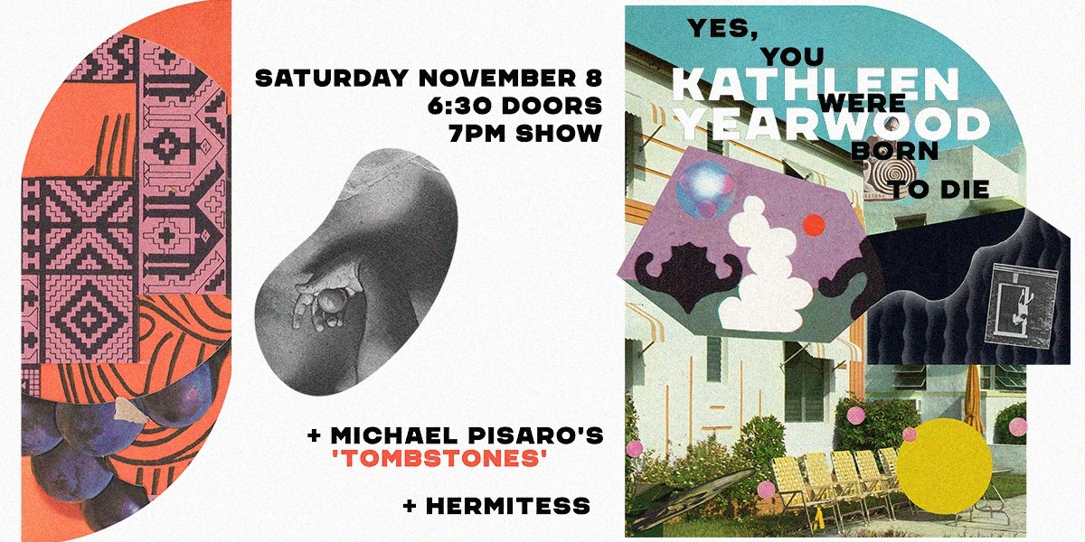 Event image for Kathleen Yearwood + Michael Pisaro + Hermitess