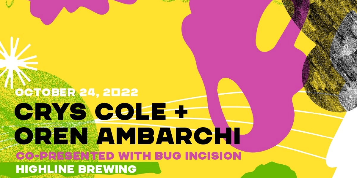 Event image for crys cole + Oren Ambarchi