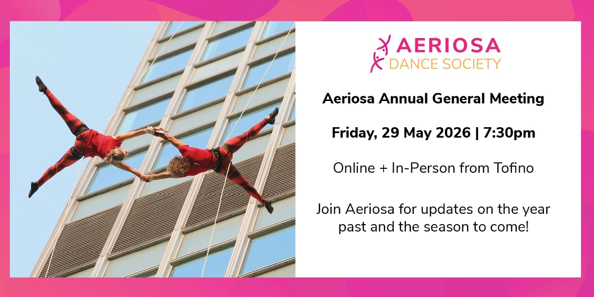 Event image for Aeriosa Dance Society 2026 Annual General Meeting