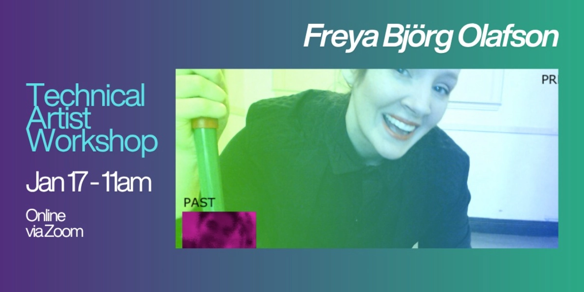 Image d'événement pour Freya Björg Olafson - Lag, Loop, Render: Digital Bodies in Performance