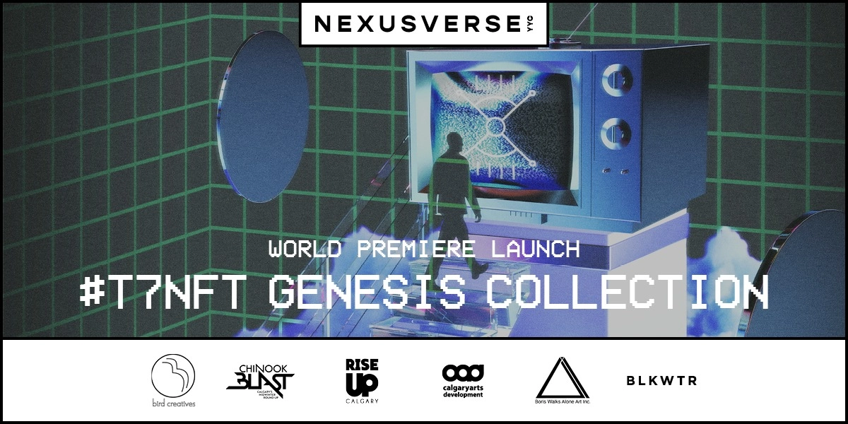 Event image for #T7NFT Launch Event.