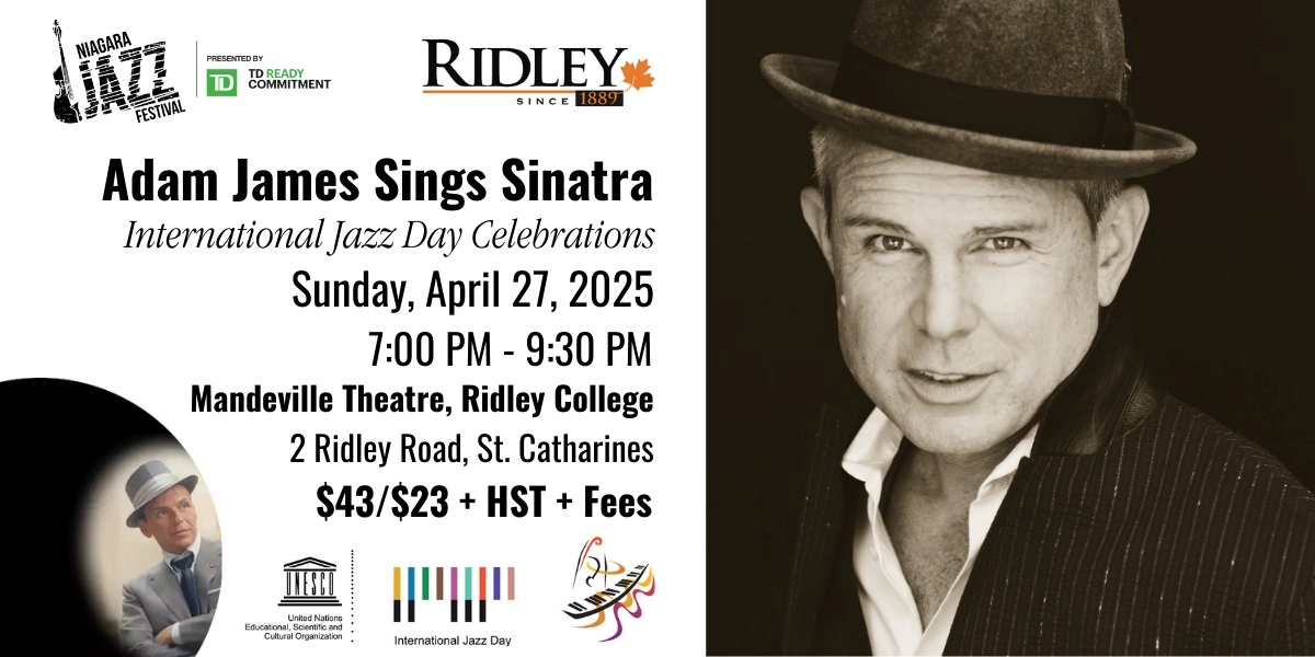 Event image for Adam James Sings Sinatra