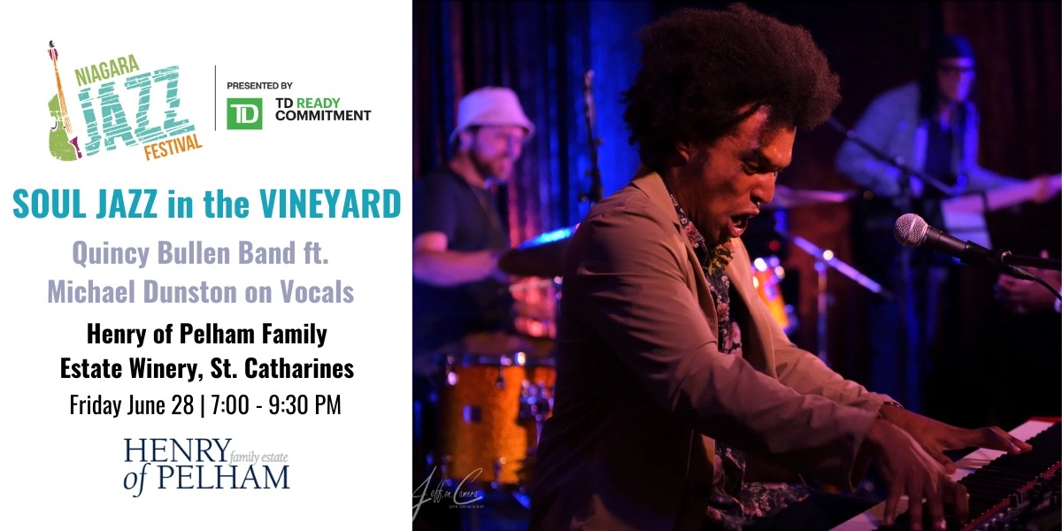 Event image for SOUL JAZZ in the VINEYARD