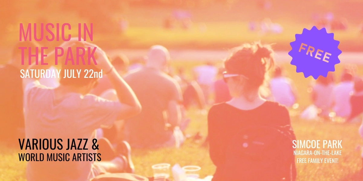 Event image for MUSIC in the PARK featuring Jazz + World Music
