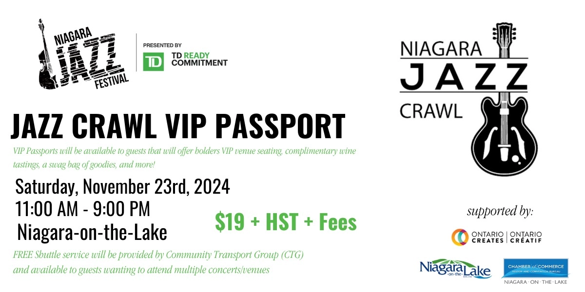 Event image for Jazz Crawl VIP Passport