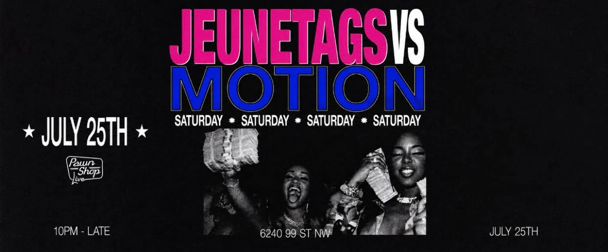 Event image for Jeune Tags VS. Motion