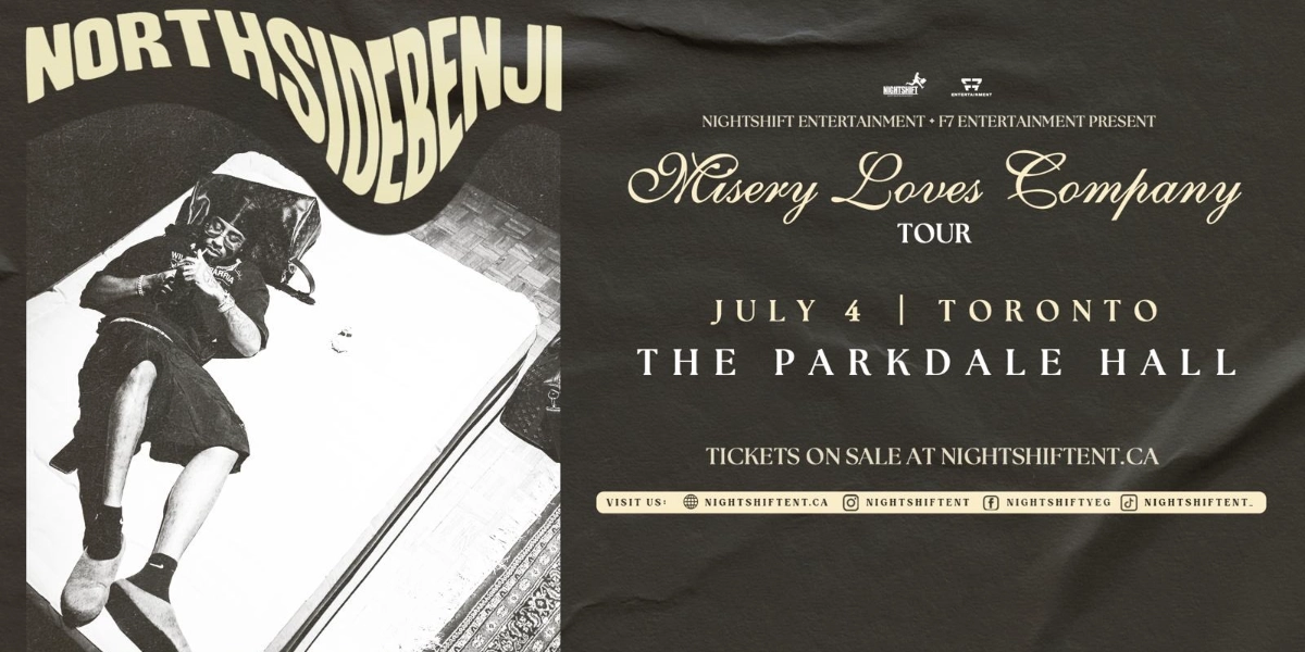 Event image for NorthSideBenji - Live In Toronto