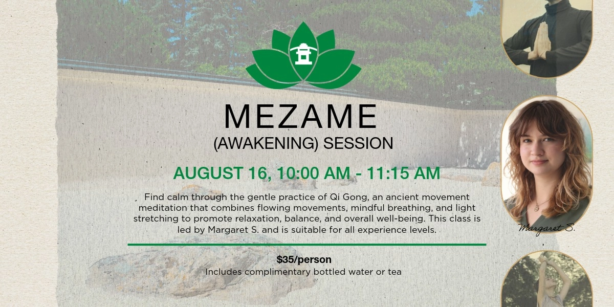 Event image for Mezame (Awakening) Session: Qigong