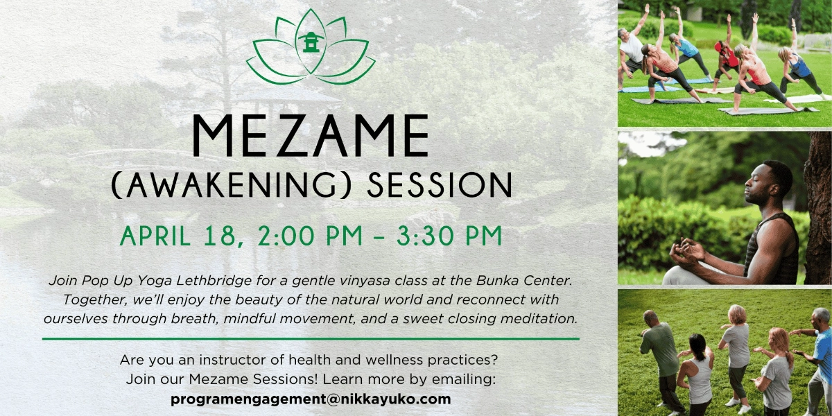 Event image for Mezame (Awakening) Session: Yoga with Heidi