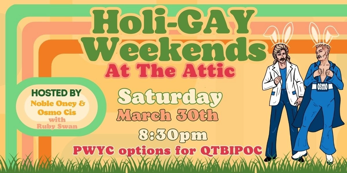 Event image for Holi-Gay Weekends