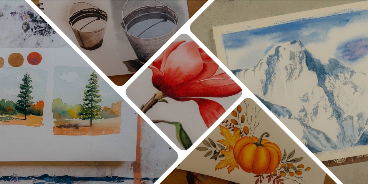 Image d'événement pour Continuing Watercolour: January Term