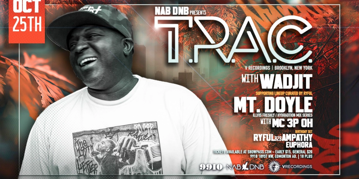 Event image for NABDNB presents T.R.A.C