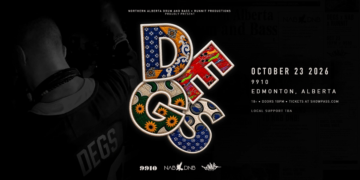 Event image for NABDNB & RUNNIT Present: DEGS [Hospital Records / UK]