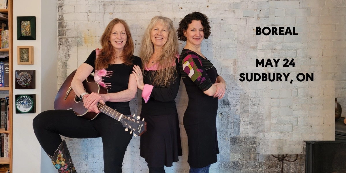 Event image for Boreal (Angie Nussey, Tannis Slimmon, Katherine Wheatley) Recorded concert