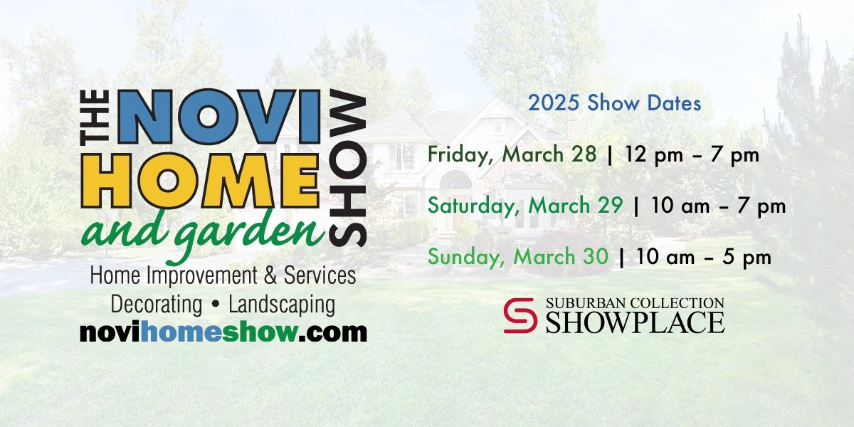 Event image for Novi Home & Garden Show - March 2025