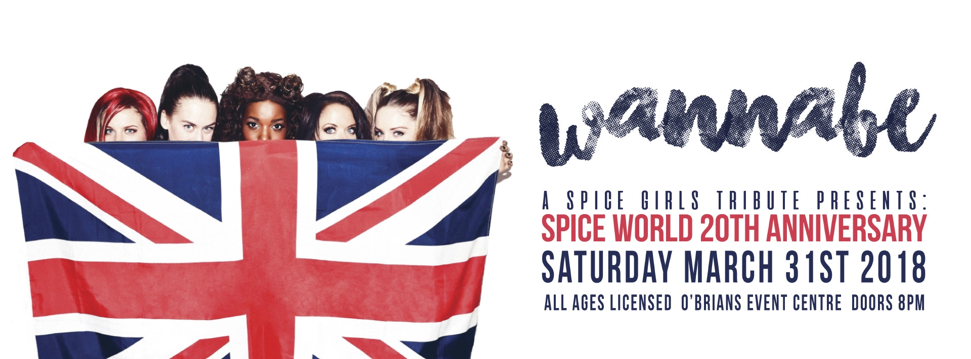 Event image for Wannabe: A Spice Girls Tribute