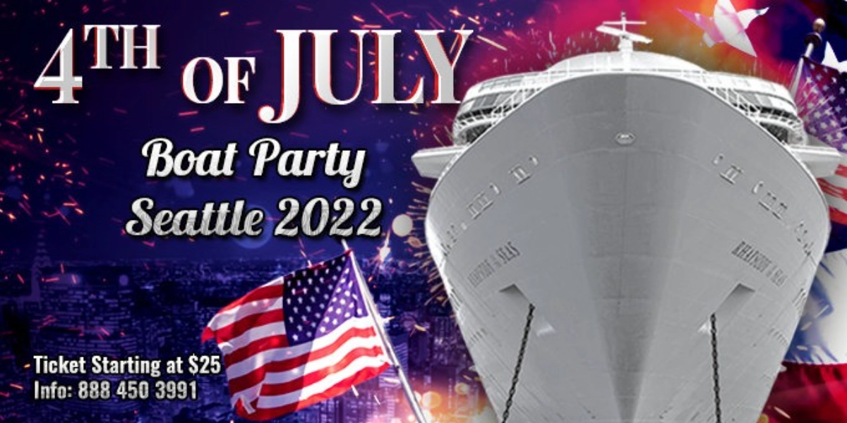 Event image for 4th of July Boat Party Seattle 2022