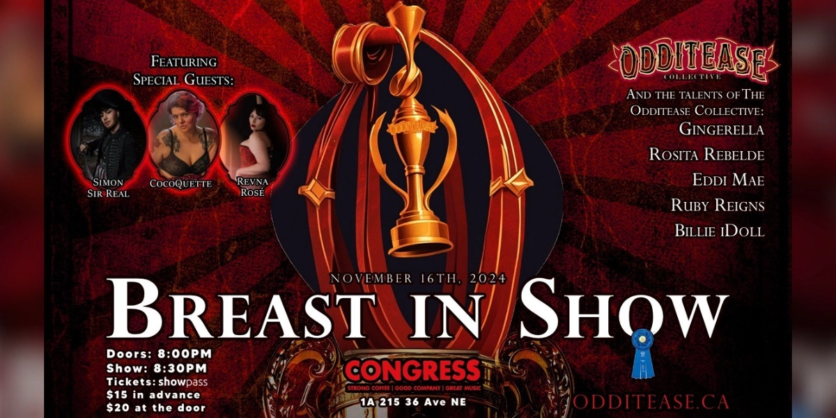 Event image for Odditease Collective-Breast In Show