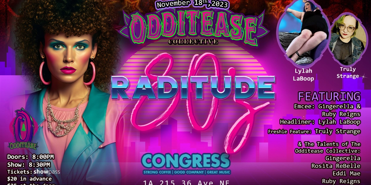 Event image for Odditease Collective-RADitude