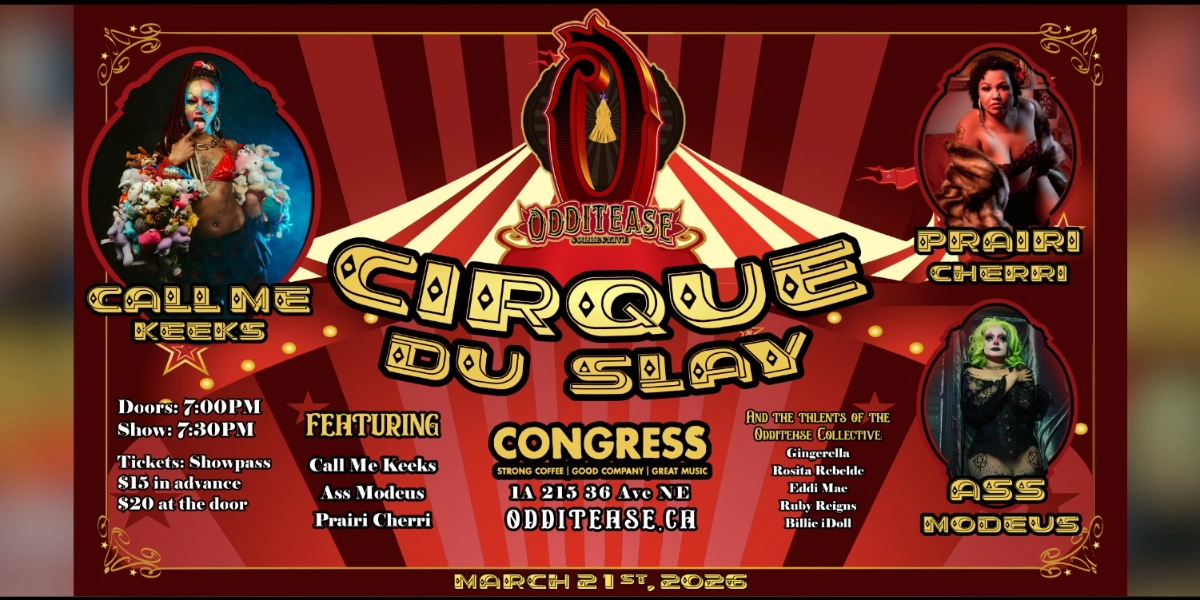 Event image for Odditease Collective-Cirque du Slay