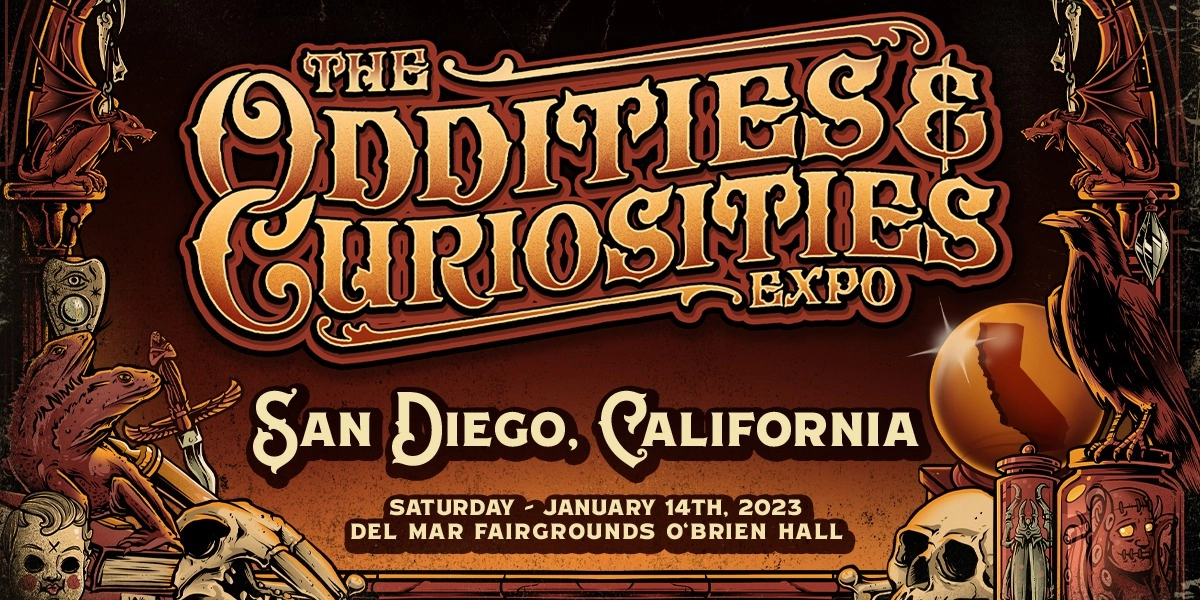 Event image for San Diego Oddities & Curiosities Expo 2023