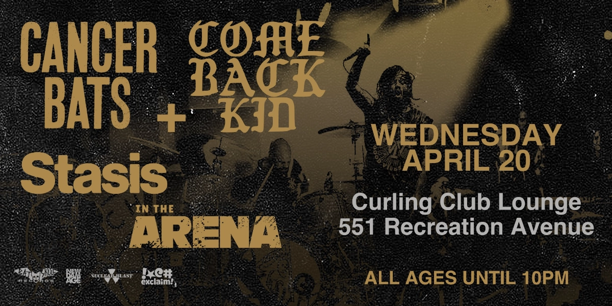 Event image for Comeback Kid, Cancer Bats: TICKETS AVAILABLE AT THE DOOR, CASH ONLY