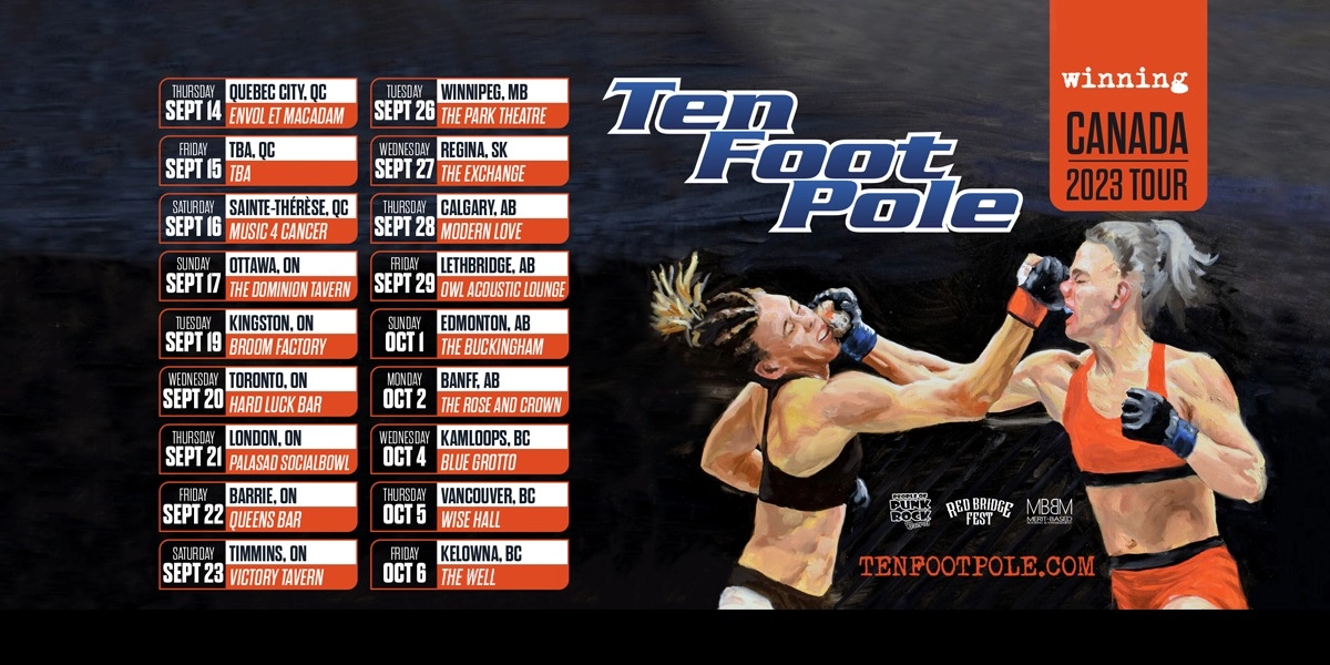 Event image for Ten Foot Pole w/ Dead End Drive-In, Strawberry Blondes, TBD