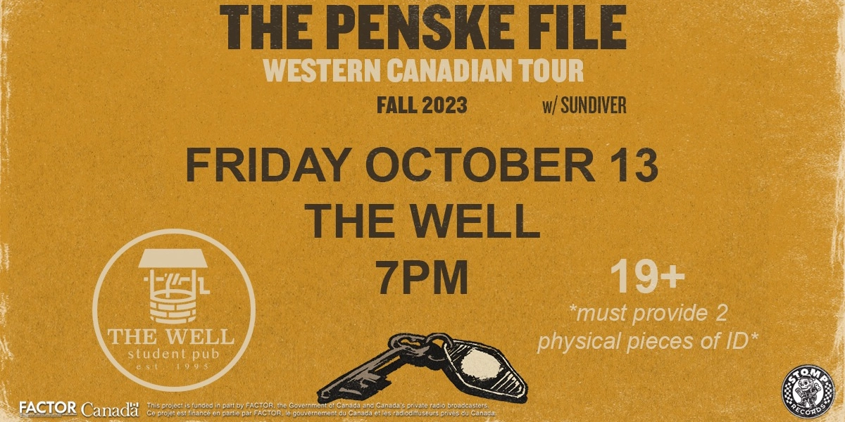 Event image for The Penske File w/ Sundiver, TBD