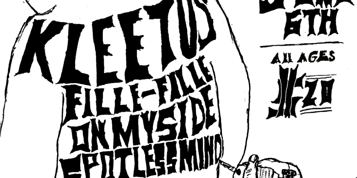 Event image for Kleetus, Fille Fille, On My Side & Spotless Mind