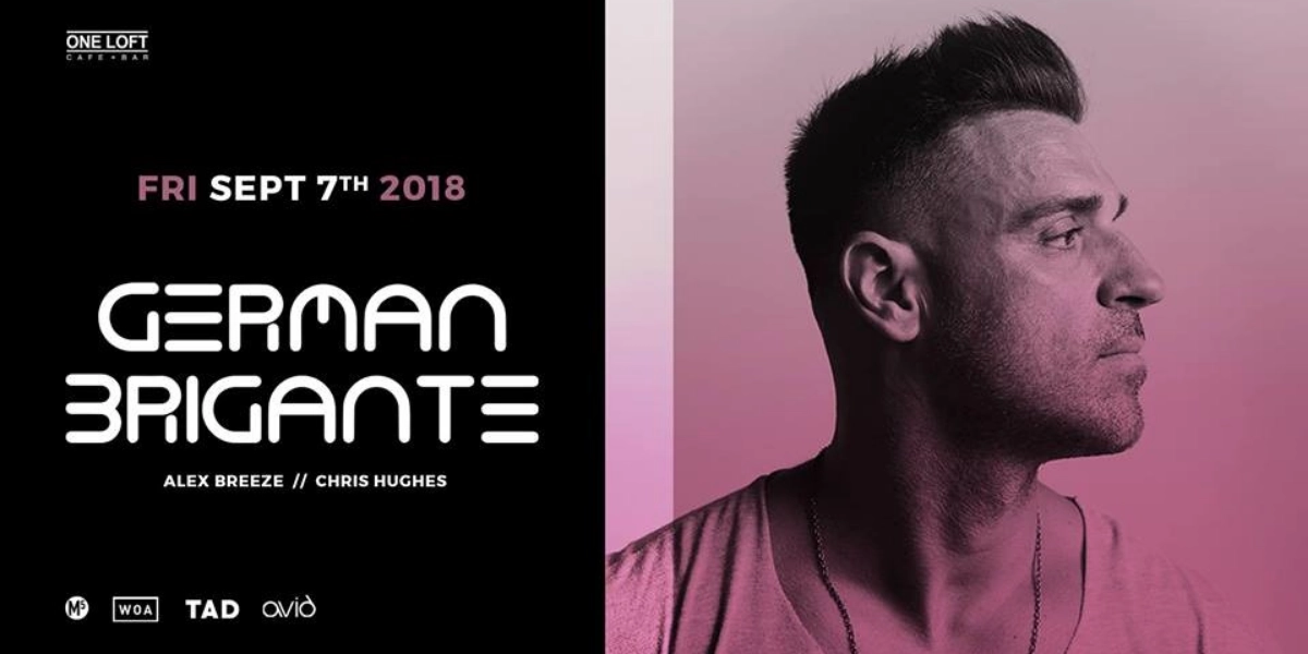 Event image for German Brigante // ONE LOFT // Sept 7