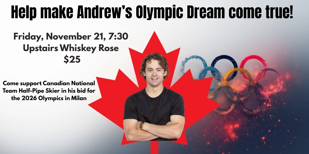 Event image for Help Andrew's Olympic Dream Come True!