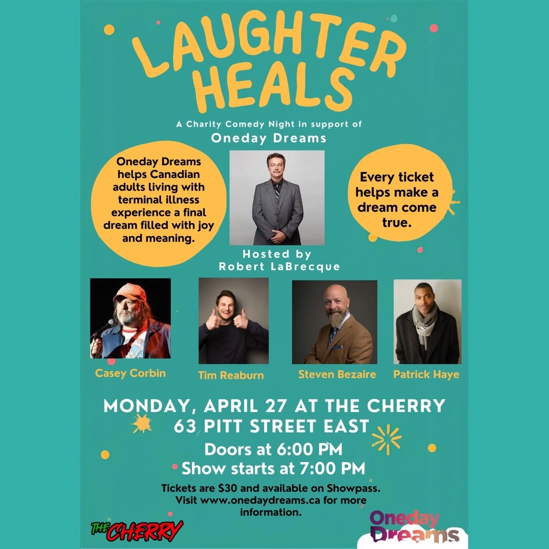 Event image for Laughter Heals: A Charity Comedy Night in Support of Oneday Dreams