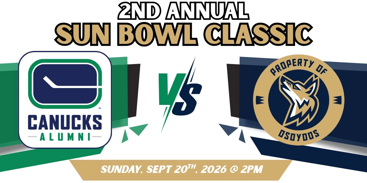 Event image for 2nd Annual Canucks Alumni - Sun Bowl Classic