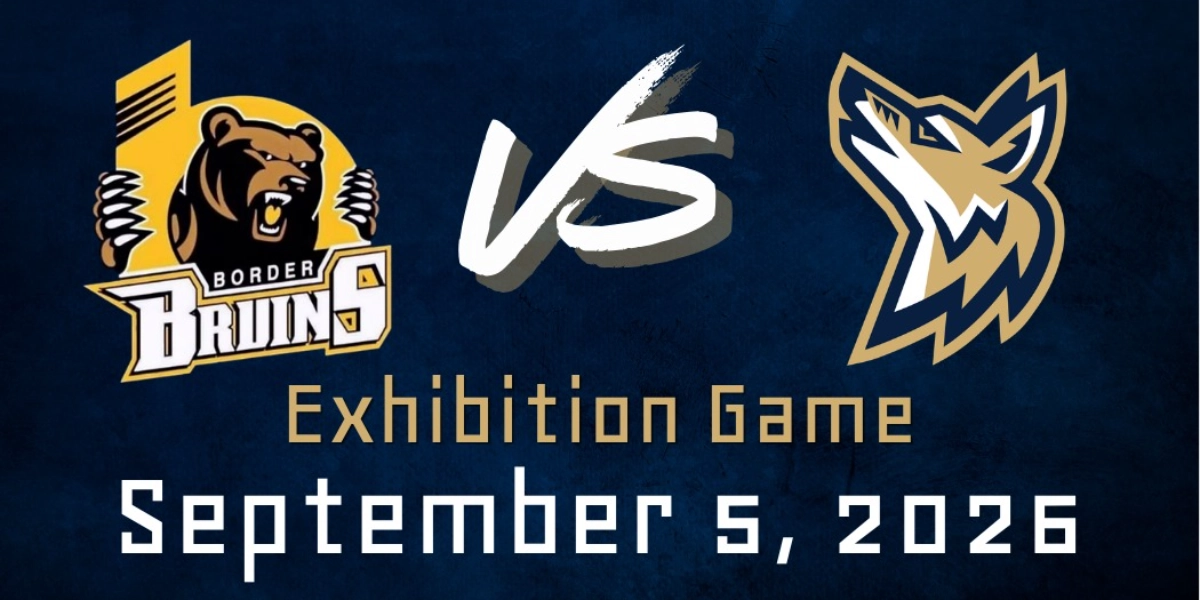 Event image for Exhibition Game: Osoyoos Coyotes vs Grand Forks Border Bruins