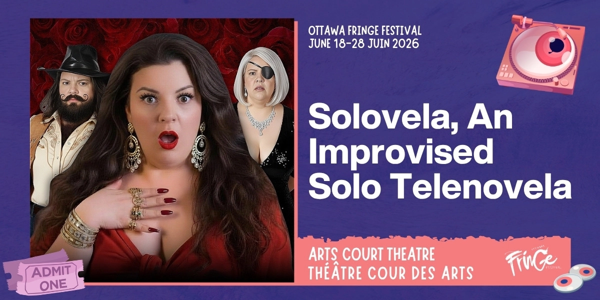 Event image for Solovela, An Improvised Solo Telenovela