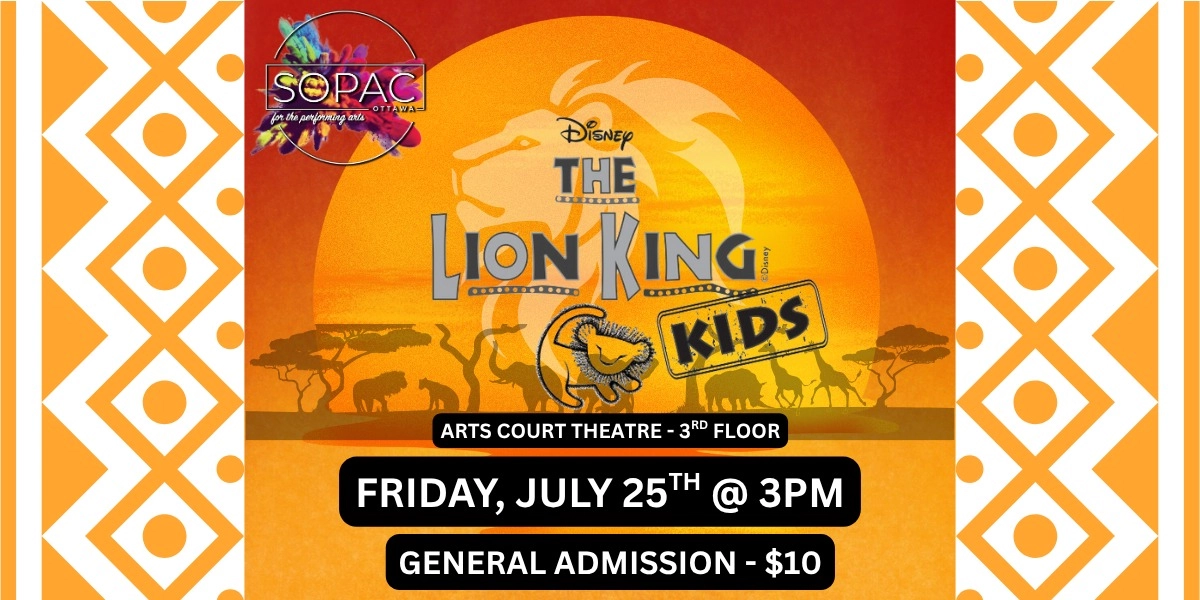 Event image for SOPAC Presents Disney's Lion King KIDS the Musical