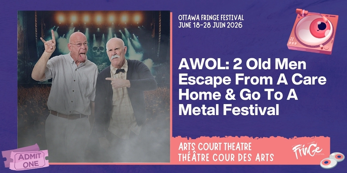Event image for AWOL: 2 Old Men Escape From A Care Home & Go To A Metal Festival