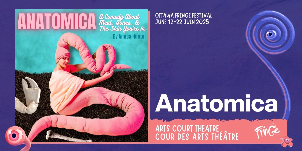 Event image for ANATOMICA: A Comedy About Meat, Bones, & The Skin You're In