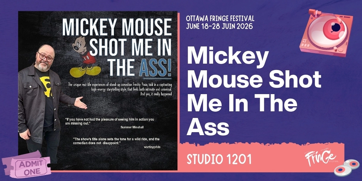 Event image for Mickey Mouse Shot Me In The Ass