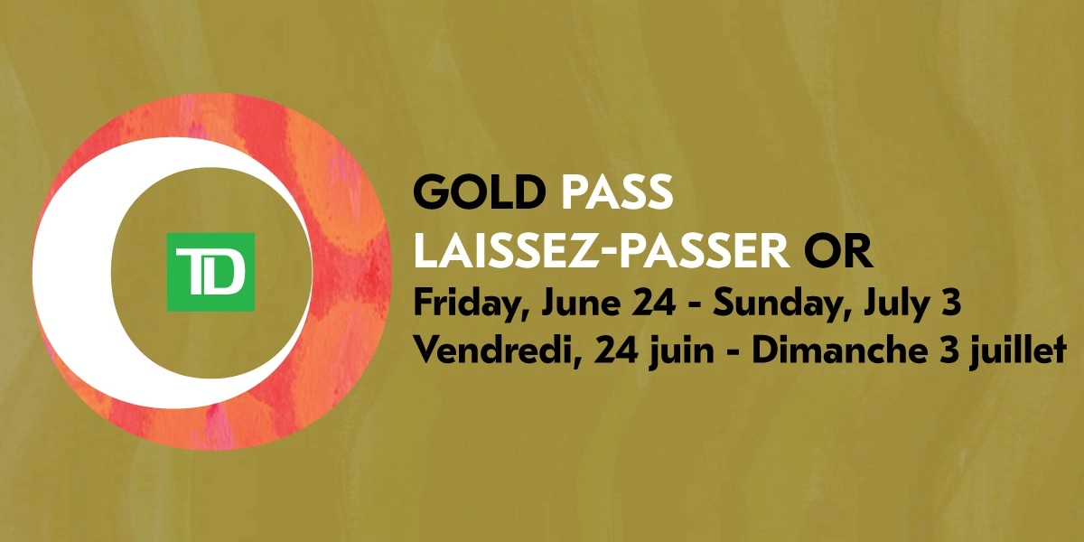Event image for GOLD PASS - TD Ottawa Jazz Festival 2022 from June 24 to July 3