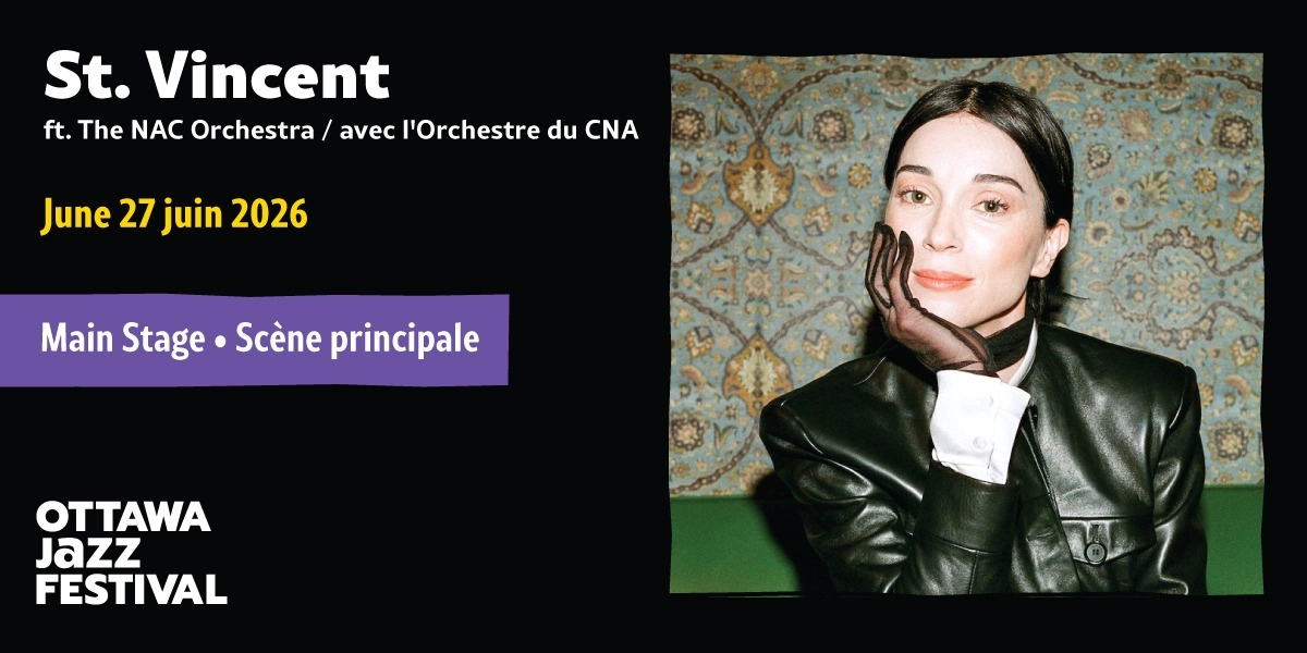 Event image for St. Vincent w/ The National Arts Centre Orchestra - Saturday June 27th 2026 Day Pass