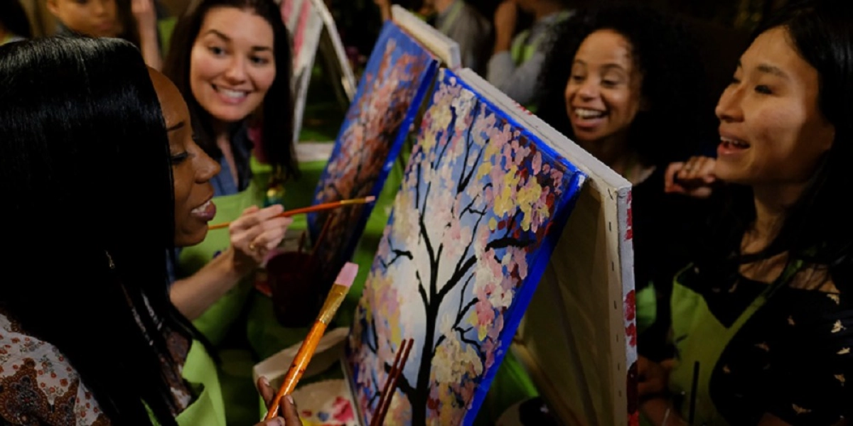 Event image for Paint Nite Ottawa Class Only - Women's Show 2026 (C)