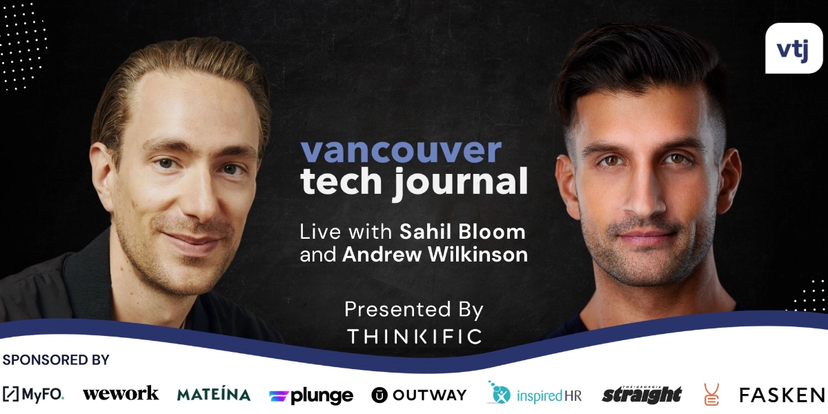 Event image for Vancouver Tech Journal Live with Sahil Bloom