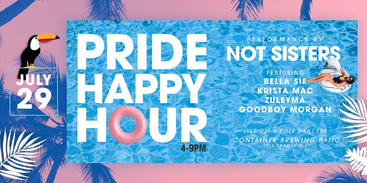 Event image for PRIDE HAPPY HOUR