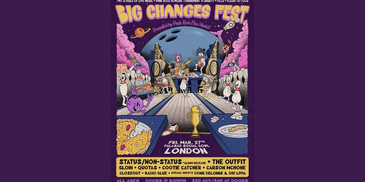 Event image for Big Changes Fest - Status/Non Status Album Release show