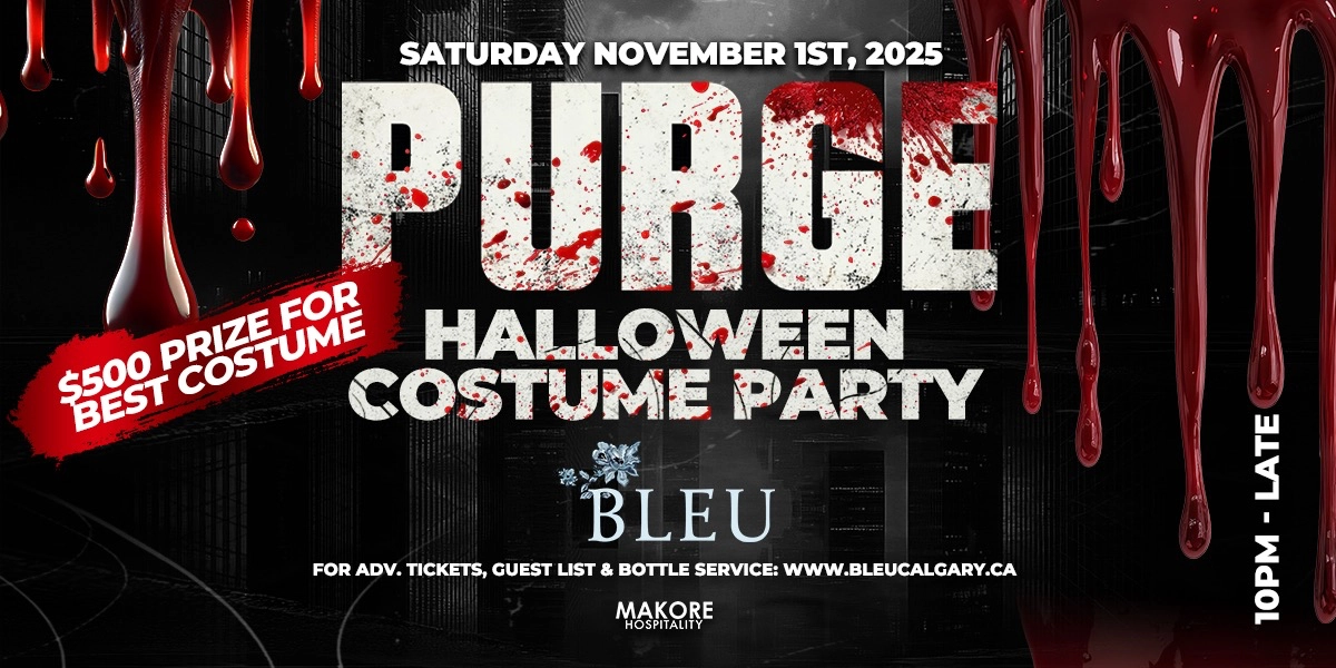 Event image for PURGE HALLOWEEN AT BLEU