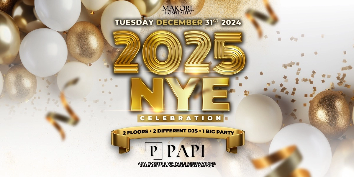 Event image for NYE 2025 AT PAPI NIGHTCLUB