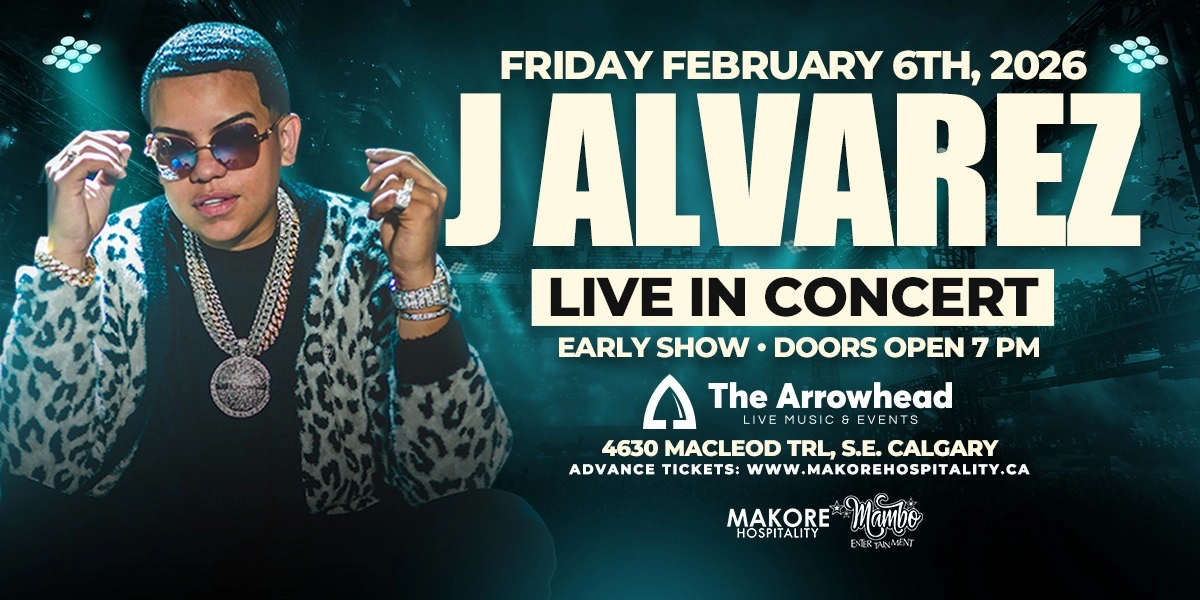 Event image for J ALVAREZ Live In Concert (Calgary)