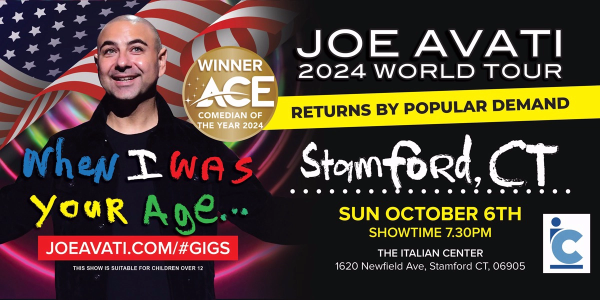 Event image for Joe Avati - When I Was Your Age