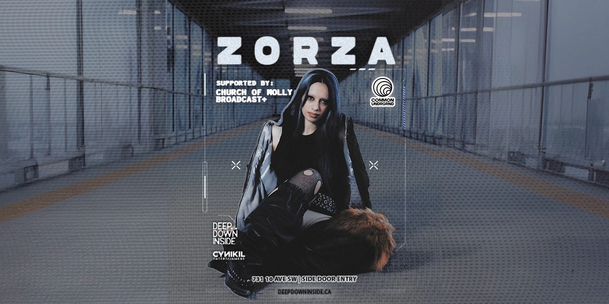 Event image for Zorza w/ Church Of Molly and Broadcast+